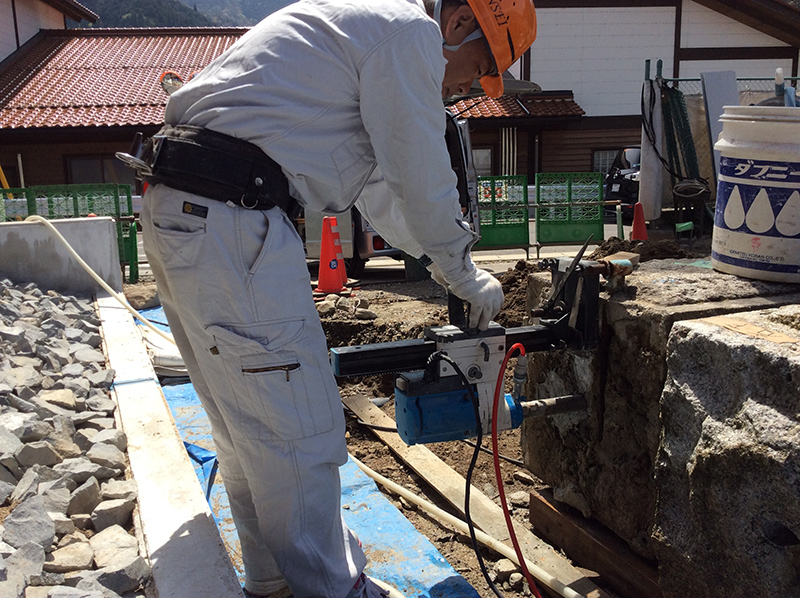 加計小学校改修工事