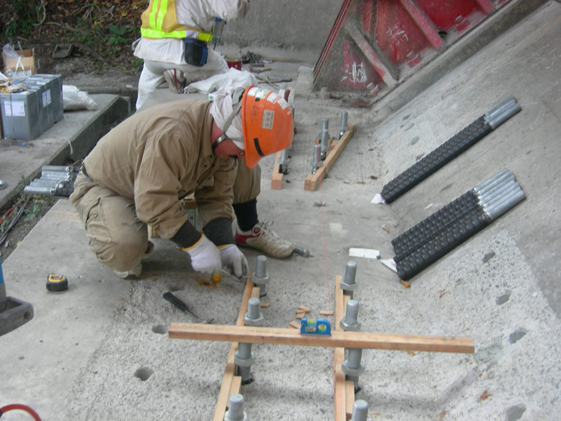 向山橋補強工事