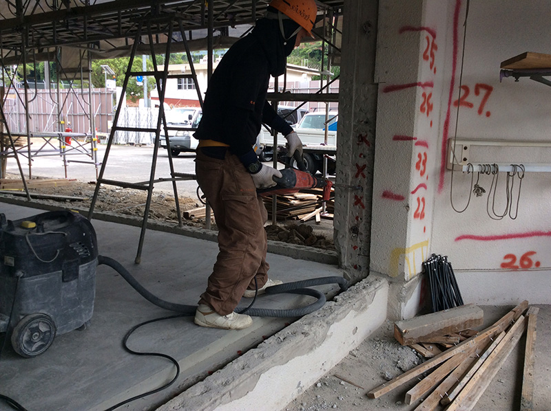 呉青山庁舎耐震改修工事