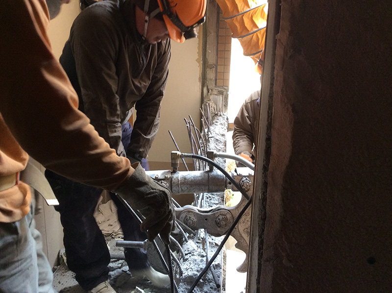 クラッシャー工法