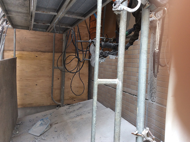 クラッシャー工法